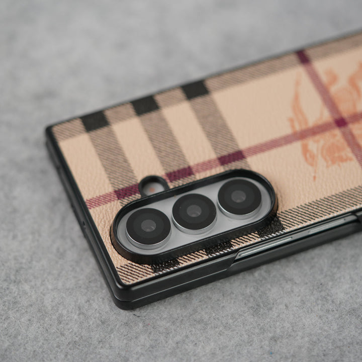 Samsung Galaxy Z Fold 7 Luxury BRY PU Leather Case Cover