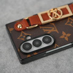 Samsung Galaxy Z Fold 8 Ultra Luxury Brand Strap Holder Case