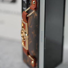 Samsung Galaxy Z Fold 8 Ultra Luxury Brand Strap Holder Case