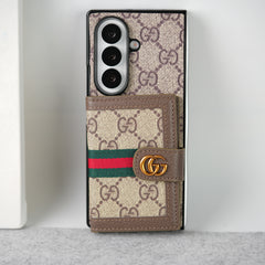 Luxury Cardholder Crossbody Sling Strap Case for Samsung Galaxy Z Fold 5