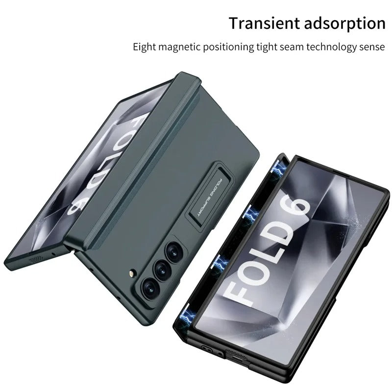 Samsung Galaxy Z Fold 6 GKK Magnetic Hinge Armor Holder Case