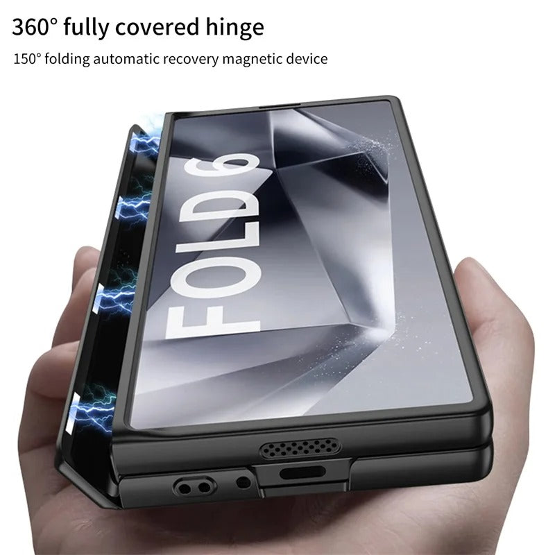 Samsung Galaxy Z Fold 6 GKK Magnetic Hinge Armor Holder Case