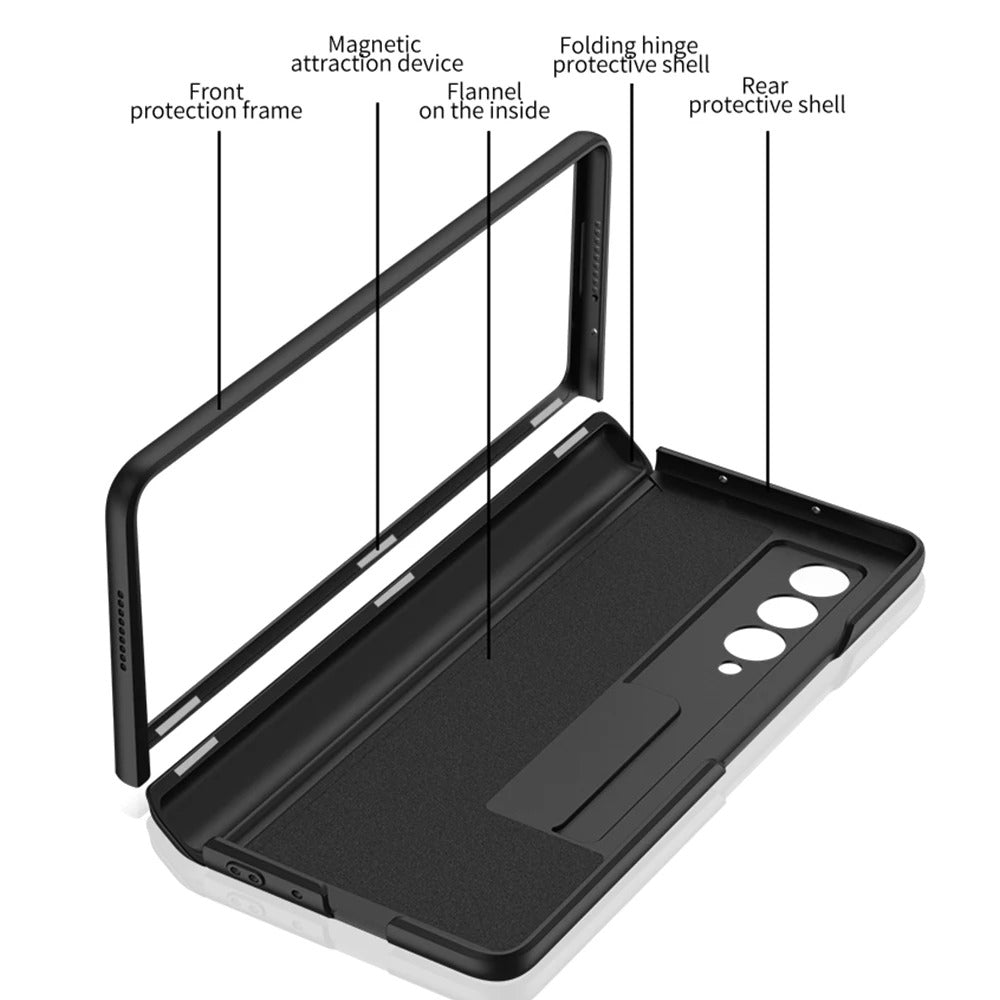 Samsung Galaxy Z Fold 6 GKK Magnetic Hinge Armor Holder Case