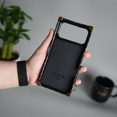iPhone 17 Series Luxury Branded Trunk Case Cover With Chain