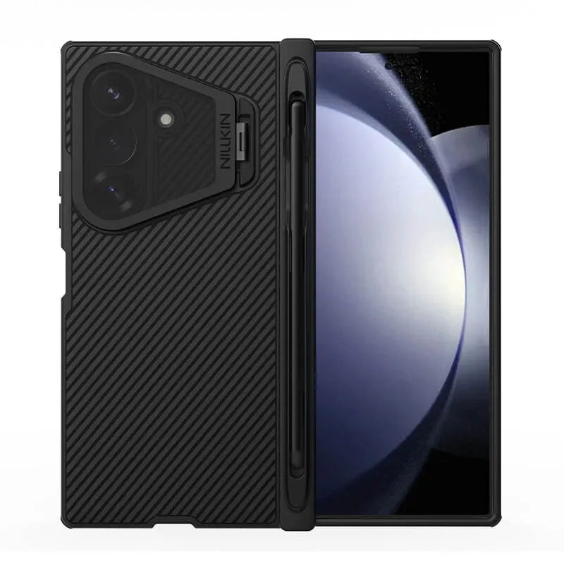Nillkin Camshield Prop Magnetic Transparent Lens Guard Edition Pen holder Version Camera protective cover case for Samsung Galaxy Z Fold 8 Ultra
