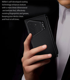 Nillkin Camshield Prop Magnetic Transparent Lens Guard Edition Pen holder Version Camera protective cover case for Samsung Galaxy Z Fold 8 Ultra