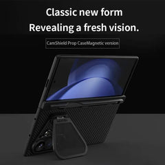 Nillkin Camshield Prop Magnetic Transparent Lens Guard Edition Pen holder Version Camera protective cover case for Samsung Galaxy Z Fold 8 Ultra