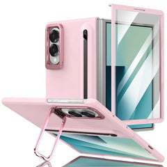 S Pen Holder Stand Case for Samsung Galaxy Z Fold 8 | Front Glass & Camera Protection Cover