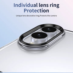 Transparent Braket Metal Stand Case for Samsung Galaxy Z Fold 8 | Built-In Front Glass