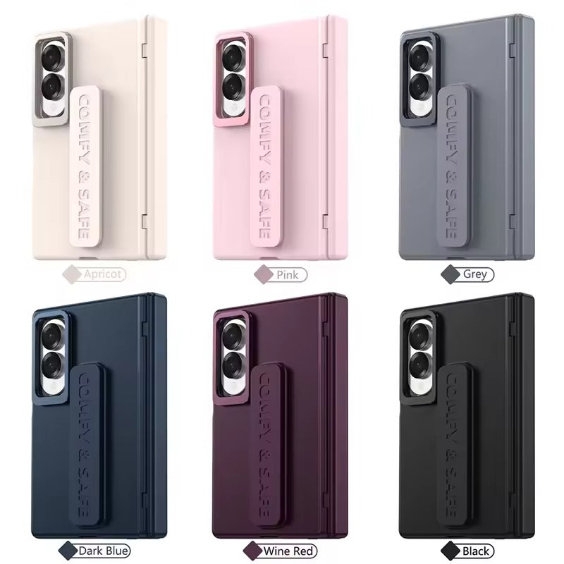 Hinge Protection Case for Samsung Galaxy Z Fold 8 | S Pen Holder & Metal Stand Cover