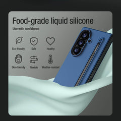 Nillkin Flex Pure Fold S-Pen Version protective cover case for Samsung Galaxy Z Fold 8 Ultra