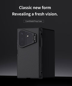 Nillkin Camshield Prop Magnetic Transparent Lens Guard Edition Pen holder Version Camera protective cover case for Samsung Galaxy Z Fold 8 Ultra