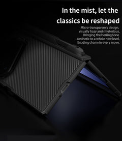 Nillkin Camshield Prop Magnetic Transparent Lens Guard Edition Pen holder Version Camera protective cover case for Samsung Galaxy Z Fold 8 Ultra