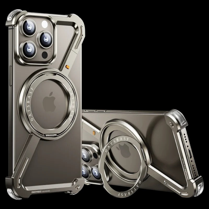 iPhone 15 Series Luxury Z Shape Metal Case