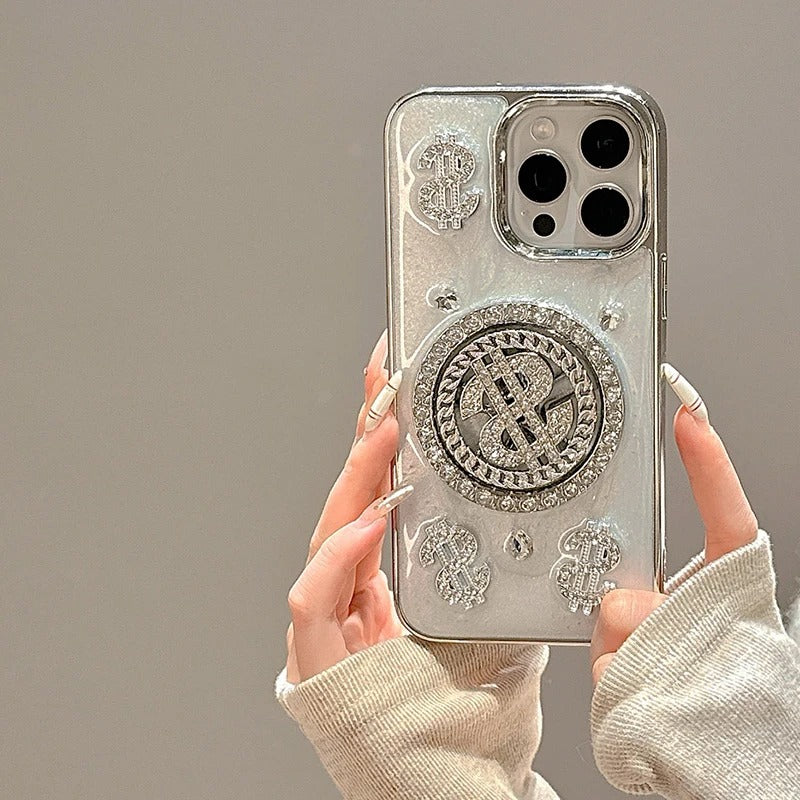 iPhone 15 Series Premium Rotation Dollar Case