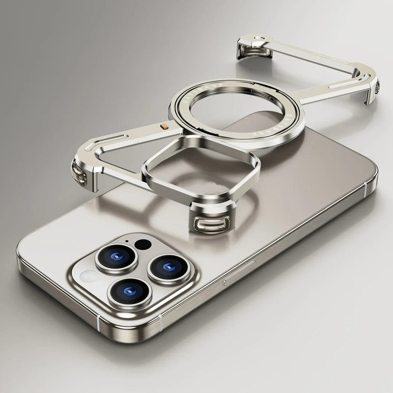 iPhone 15 Series Luxury Z Shape Metal Case
