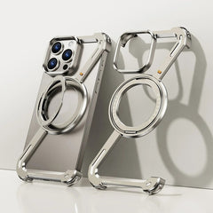 iPhone 15 Series Luxury Z Shape Metal Case