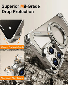 iPhone 15 Series Luxury Z Shape Metal Case