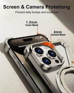 iPhone 15 Series Luxury Z Shape Metal Case
