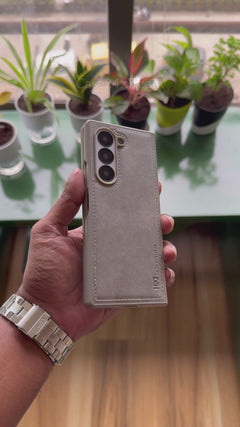 Samsung Galaxy Z Fold 5 PU Leather Case Cover