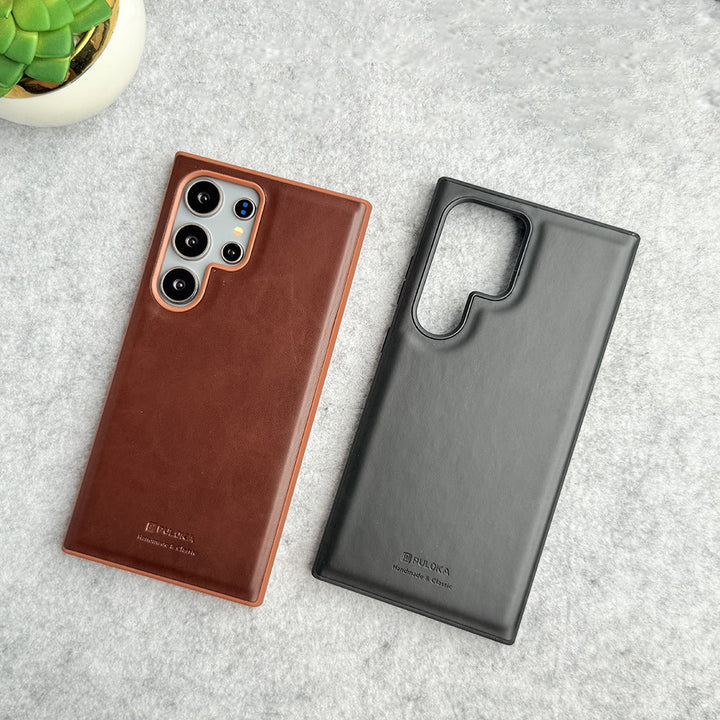 Samsung Galaxy S23 Ultra Premium Pu Leather Case Cover