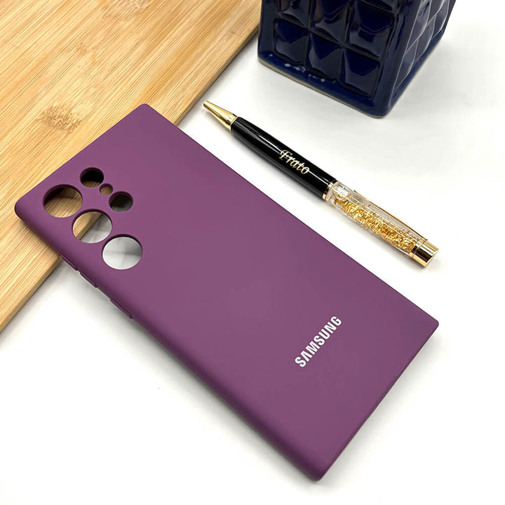 Samsung S22 Ultra Liquid Silicone Case Cover