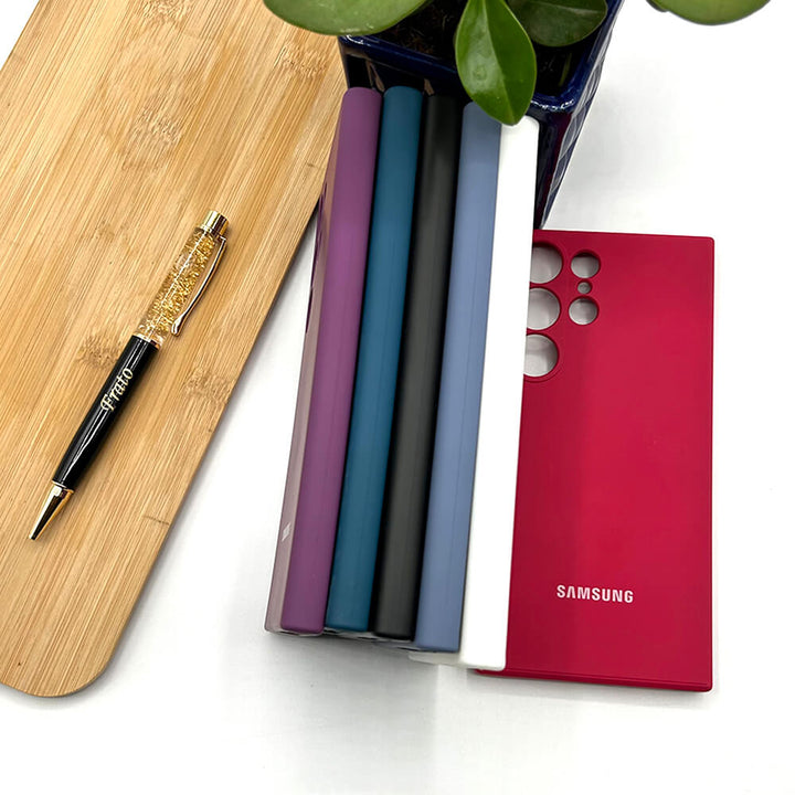 Samsung S22 Ultra Liquid Silicone Case Cover