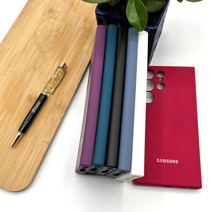 Samsung S22 Ultra Liquid Silicone Case Cover
