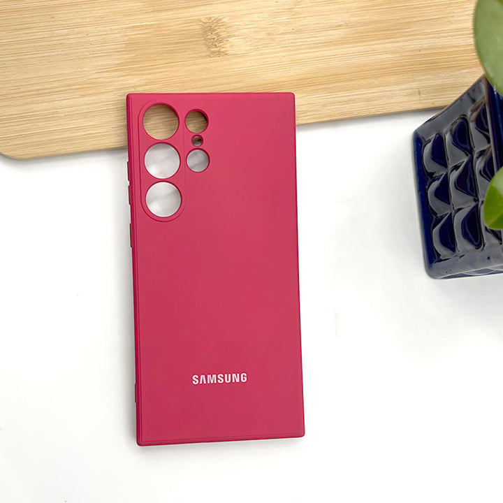 Samsung S22 Ultra Liquid Silicone Case Cover