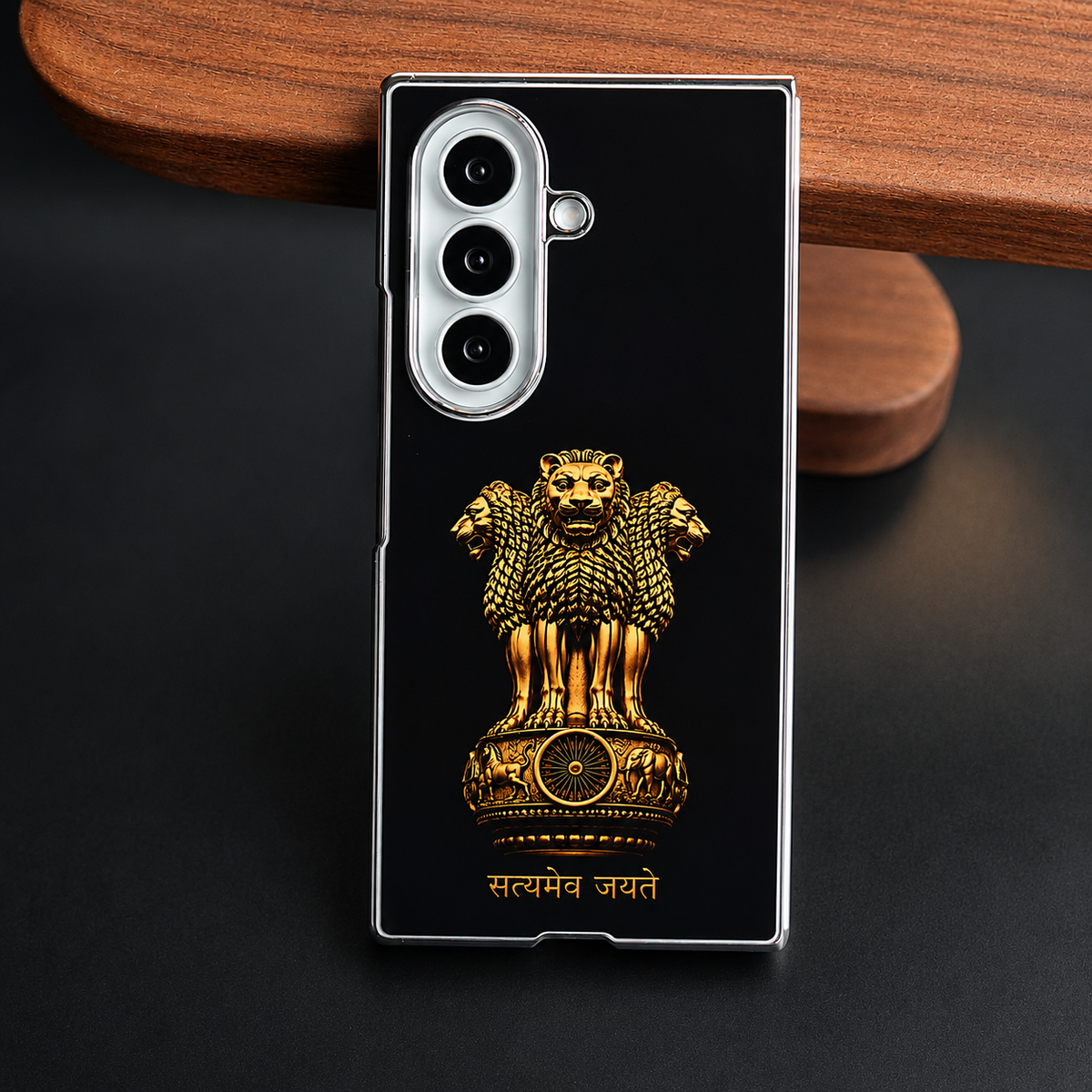 Ashoka Emblem Premium Case Cover For Samsung Galaxy Z Fold Series
