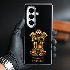 Ashoka Emblem Premium Case Cover For Samsung Galaxy Z Fold Series