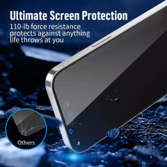 iPhone 16 Series Anti Static Dustproof HD Clear Tempered Glass For iPhone