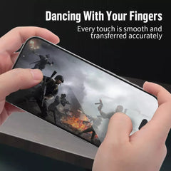 iPhone 16 Series Anti Static Dustproof HD Clear Tempered Glass For iPhone