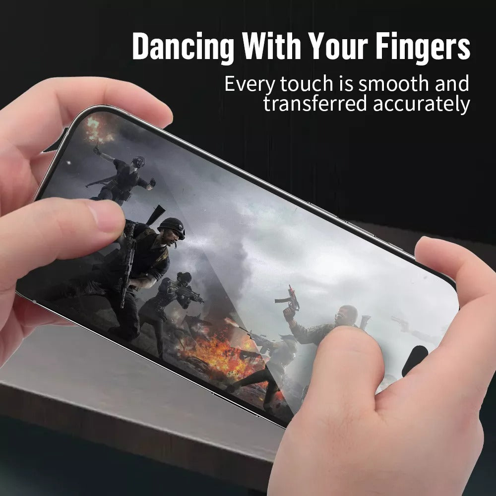 iPhone 16 Series Anti Static Dustproof HD Clear Tempered Glass For iPhone