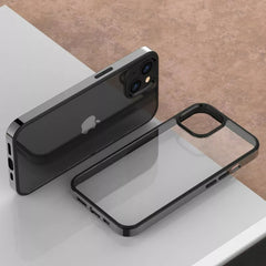 iPhone Chrome Plating Bumper Clear Case