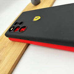 Samsung Galaxy S25 Ultra FR Sports Car Logo Liquid Silicone Case Cover
