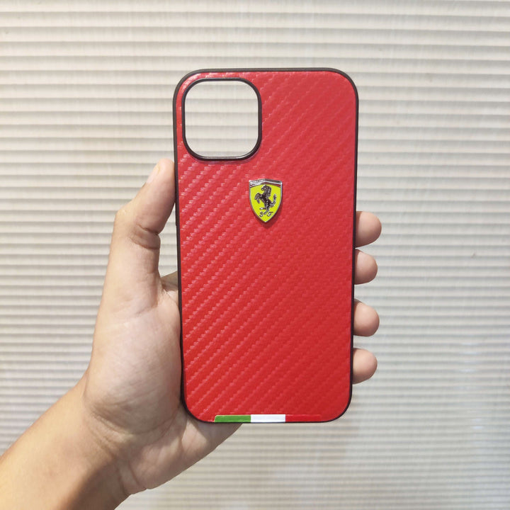 iPhone Ferrari Sports Car Carbon Series Case Cover