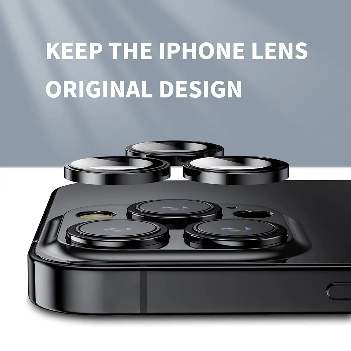 iPhone Camera Lens Kit Protector (Black)