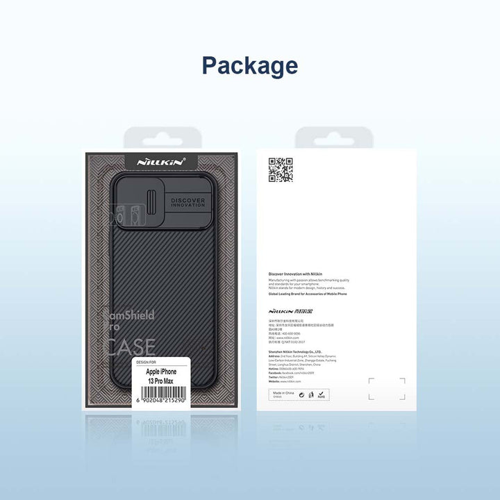 iPhone Nillkin Camshield Pro Shockproof Case (Black)
