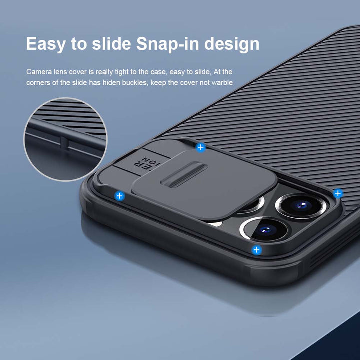 iPhone Nillkin Camshield Pro Shockproof Case (Black)