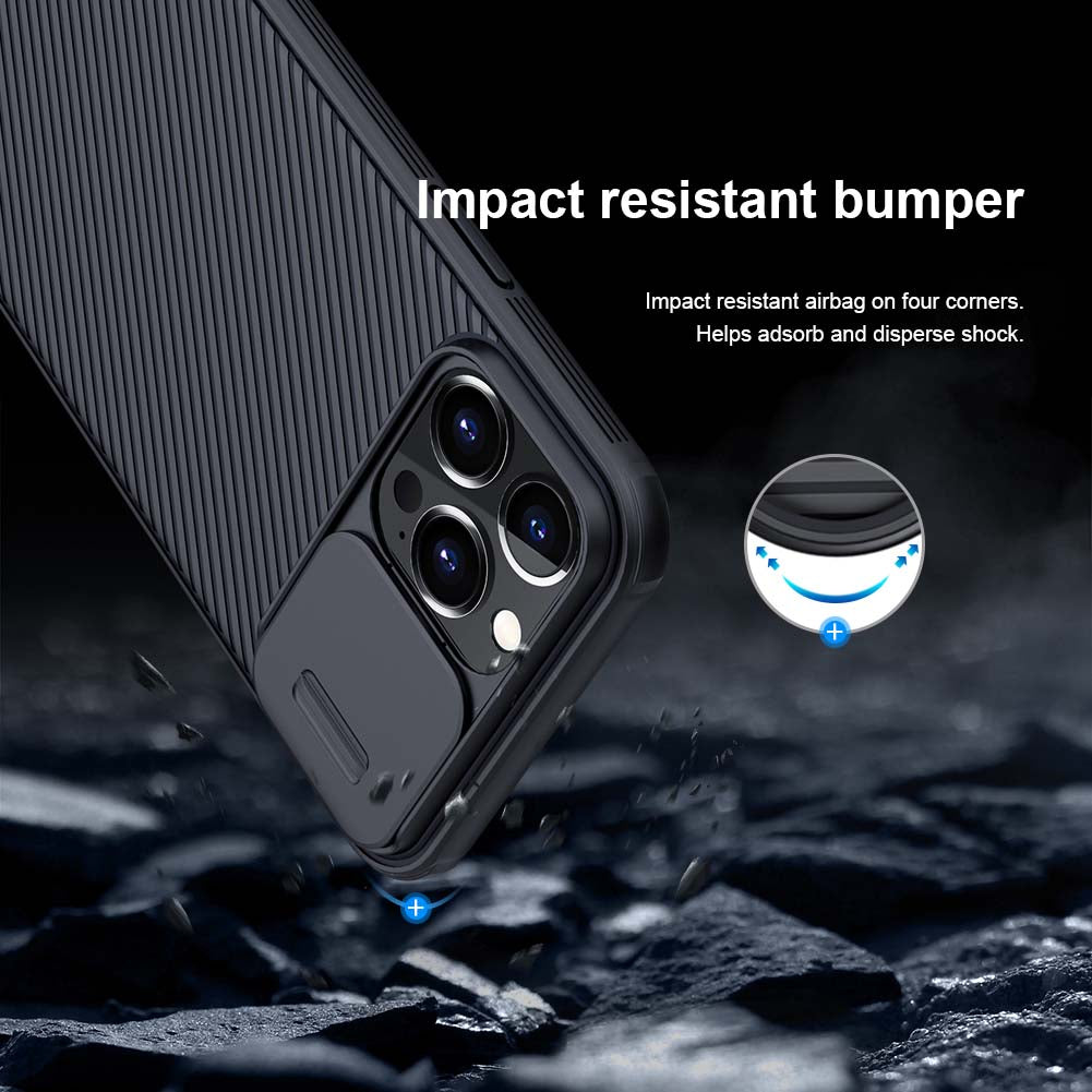 iPhone Nillkin Camshield Pro Shockproof Case (Black)