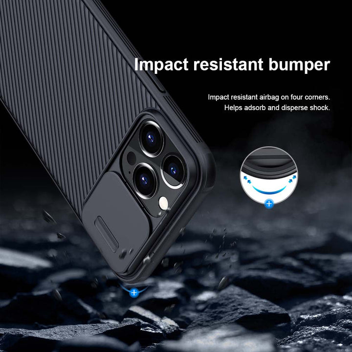 iPhone Nillkin Camshield Pro Shockproof Case (Black)