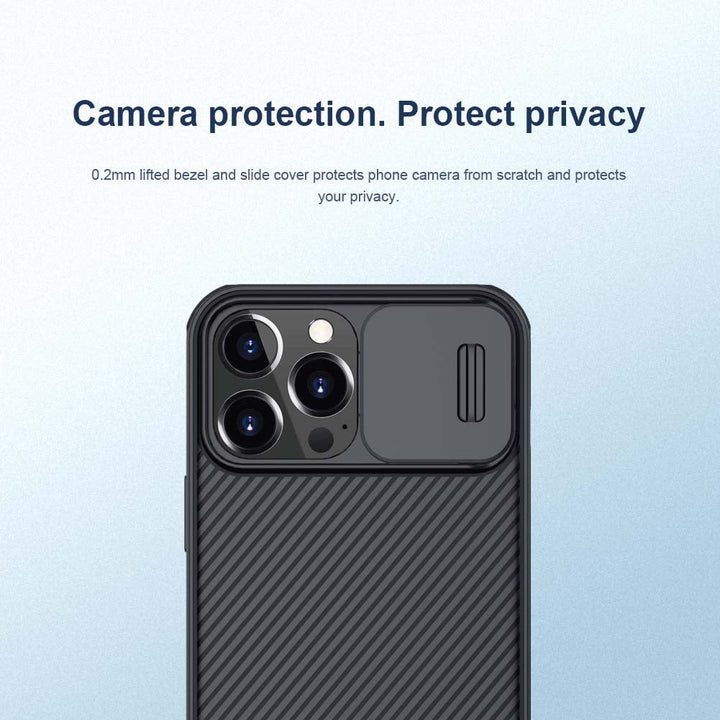 iPhone Nillkin Camshield Pro Shockproof Case (Black)