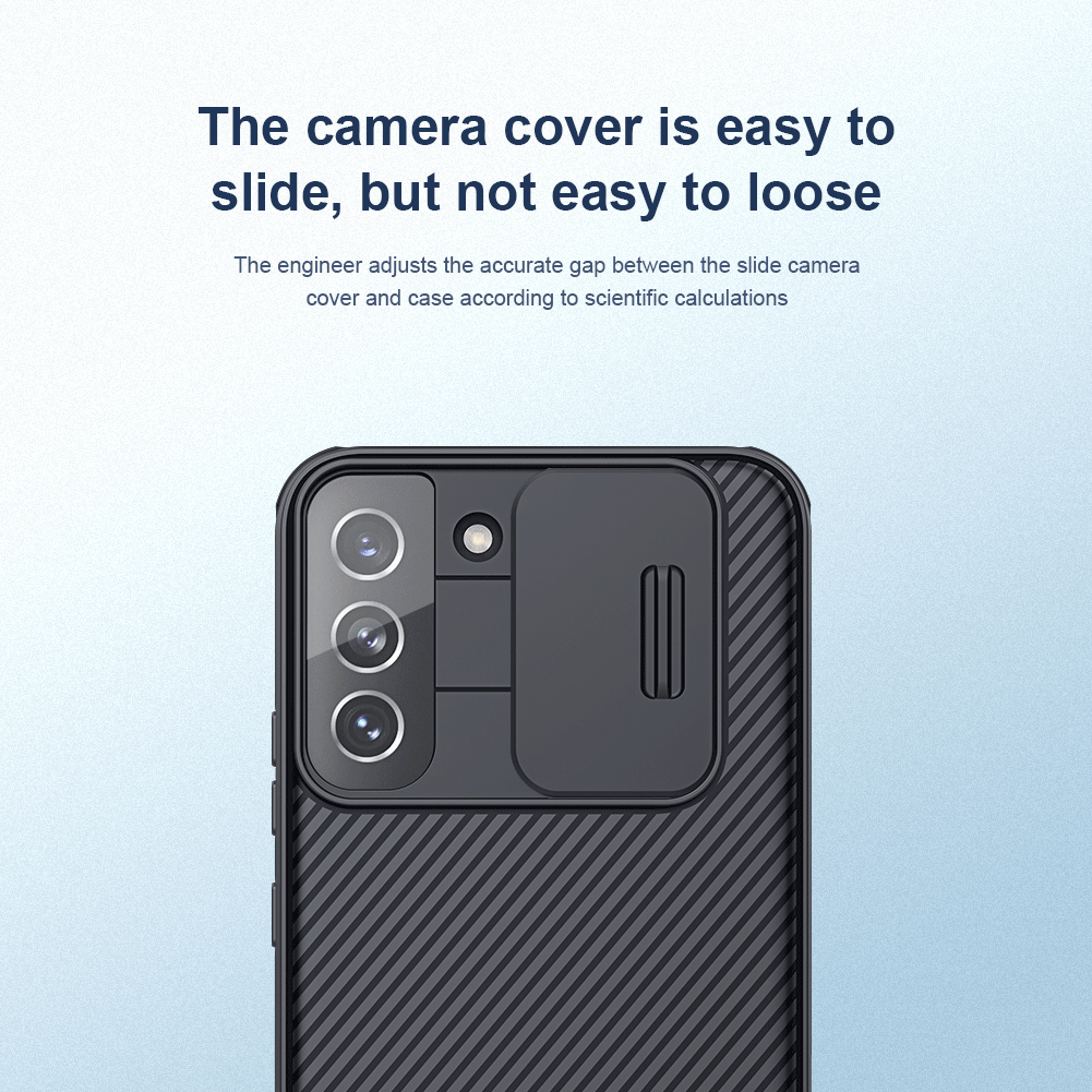Samsung Galaxy S23 Camshield Case Cover Black