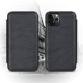 Premium iPhone PU Leather Flip Cover