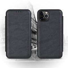 Premium iPhone PU Leather Flip Cover
