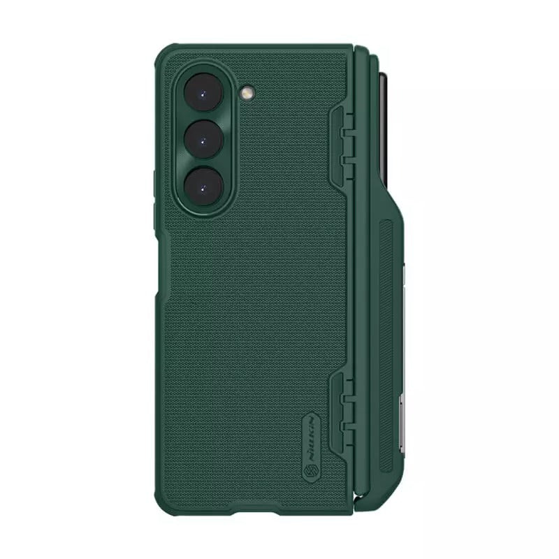 Samsung Galaxy Z Fold 5 Nillkin Frost Shield With Stand and S Pen Holder Case Cover (Green)