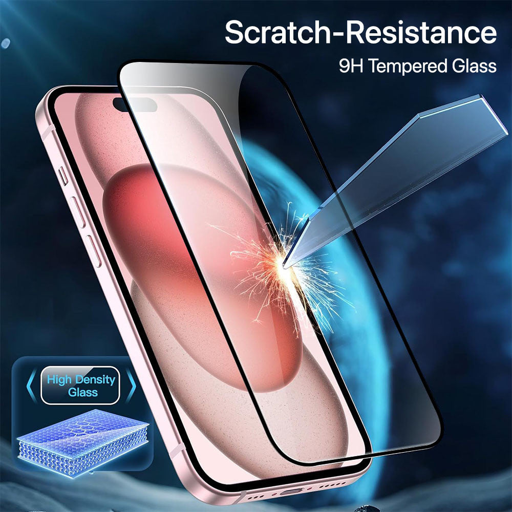 iPhone 16 Series HD Screen Protector Tempered Glass