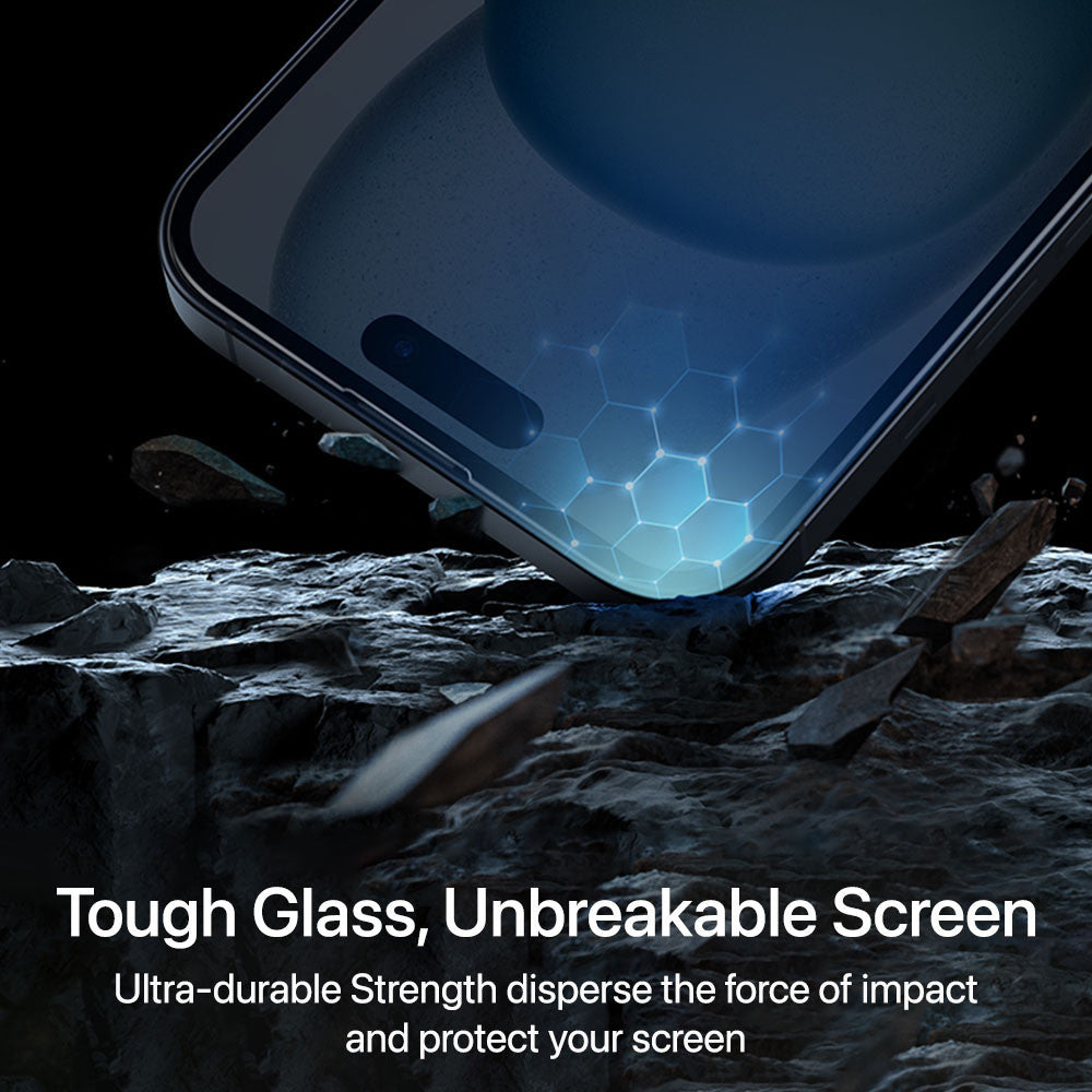 iPhone 16 Series HD Screen Protector Tempered Glass