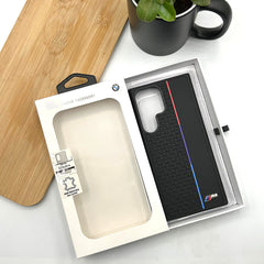 Samsung Galaxy S24 Ultra M Series Sports Car Logo dual Shade Design Case Cover